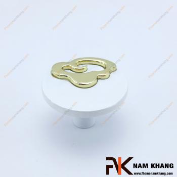 Núm nắm tủ mạ màu trắng NK311-T