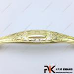 Tay nắm cửa tủ mạ vàng họa tiết NK025-V