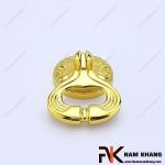 Núm cửa tủ dạng vòng mạ vàng NK370-V