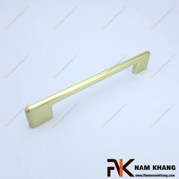 Tay nắm cửa tủ mạ màu vàng mờ NK371-160V 