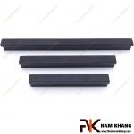 Tay nắm tủ dạng thanh chữ L màu đen mờ NK014-D