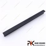 Tay nắm tủ dạng thanh chữ L màu đen mờ NK014-D