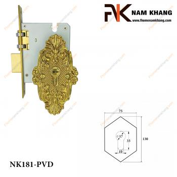 Khóa âm cổ điển bằng đồng cao cấp NK181-PVD