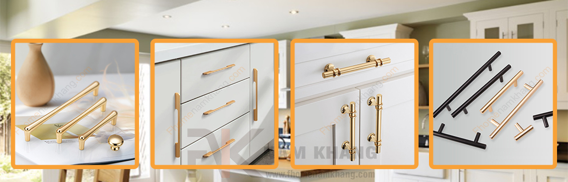 Tay nắm cửa tủ hiện đại mạ màu đồng vàng NK058-96X có thiết kế thon gọn từ hợp kim chất lượng cao, được gia công hoàn thiện thẩm mỹ cho độ sáng bóng ánh kim cao cấp