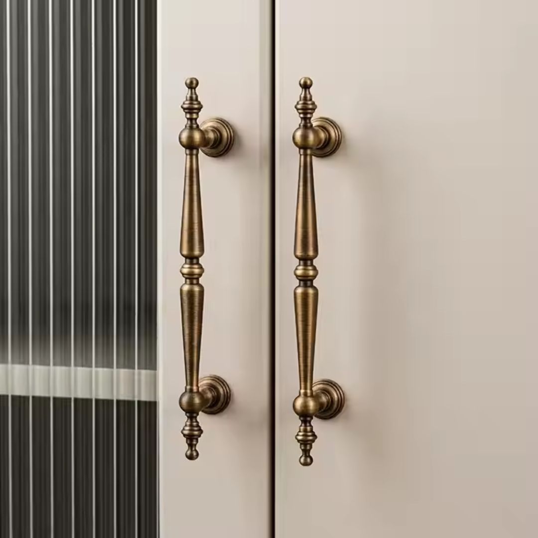 Tay nắm tủ bằng đồng cổ điển NK522