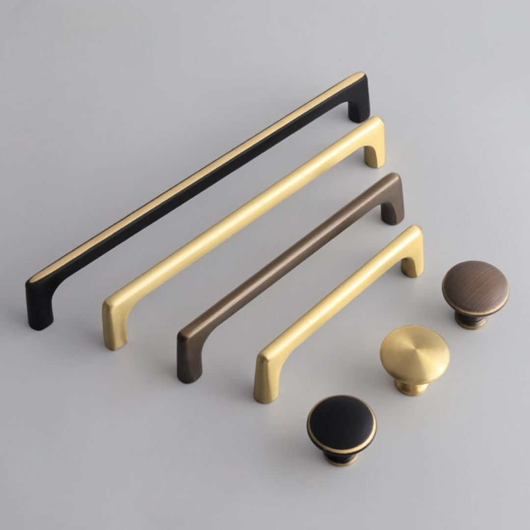 Tay nắm tủ đồng thau cao cấp NK211D