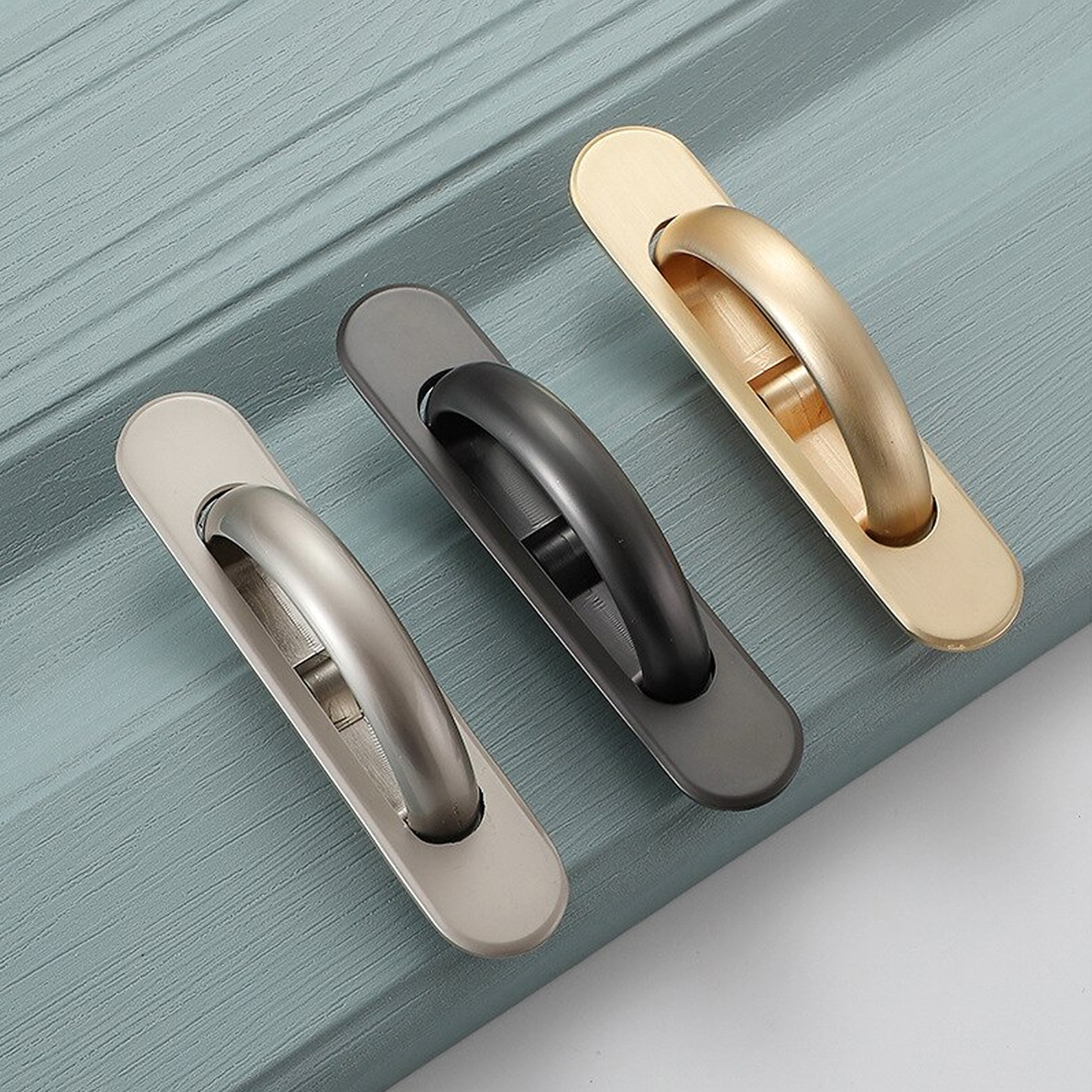 Tay nắm tủ dạng lật kéo NK436