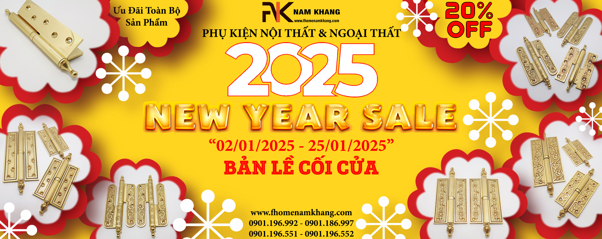 Tay nắm tủ: Chắc chắn rằng những chiếc tay nắm tủ nhỏ bé nhưng vô cùng tinh tế sẽ làm mới không gian bếp hay phòng ngủ của bạn. Từ những thiết kế đơn giản đến cầu kỳ, tất cả đều có sẵn tại F-Home Nam Khang.