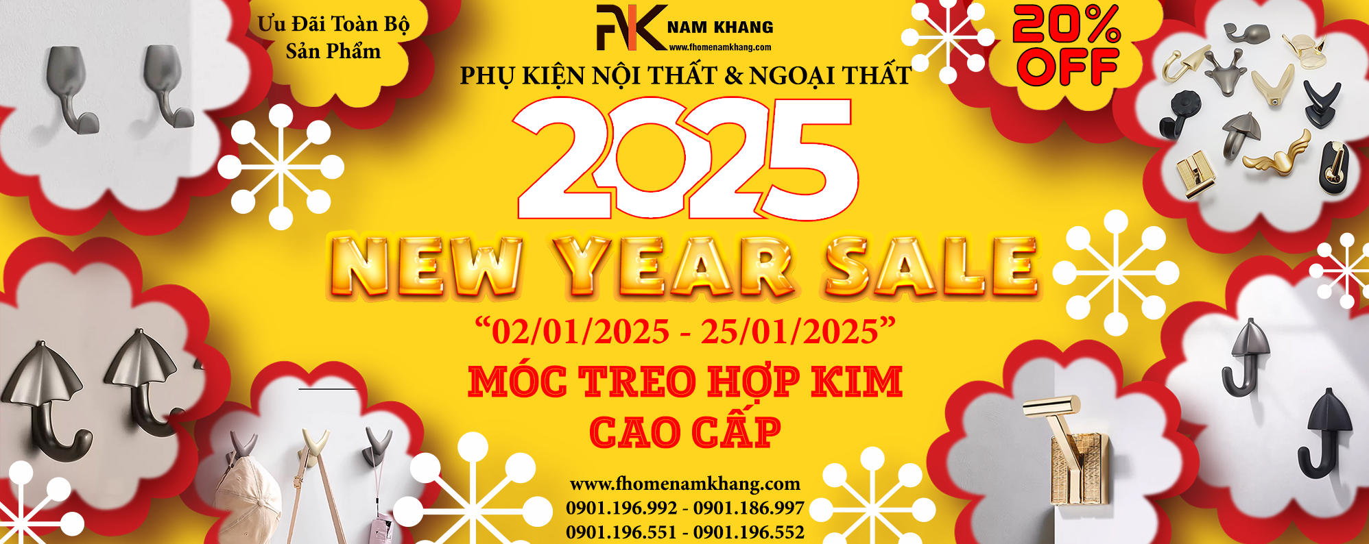 Tay nắm tủ: Chắc chắn rằng những chiếc tay nắm tủ nhỏ bé nhưng vô cùng tinh tế sẽ làm mới không gian bếp hay phòng ngủ của bạn. Từ những thiết kế đơn giản đến cầu kỳ, tất cả đều có sẵn tại F-Home Nam Khang.