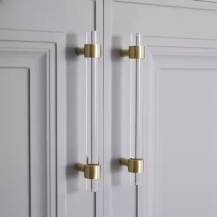 Tay nắm tủ nhựa acrylic cao cấp NK465T