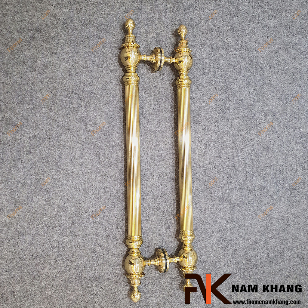 Tay nắm cửa chính bằng đồng cao cấp NKD109