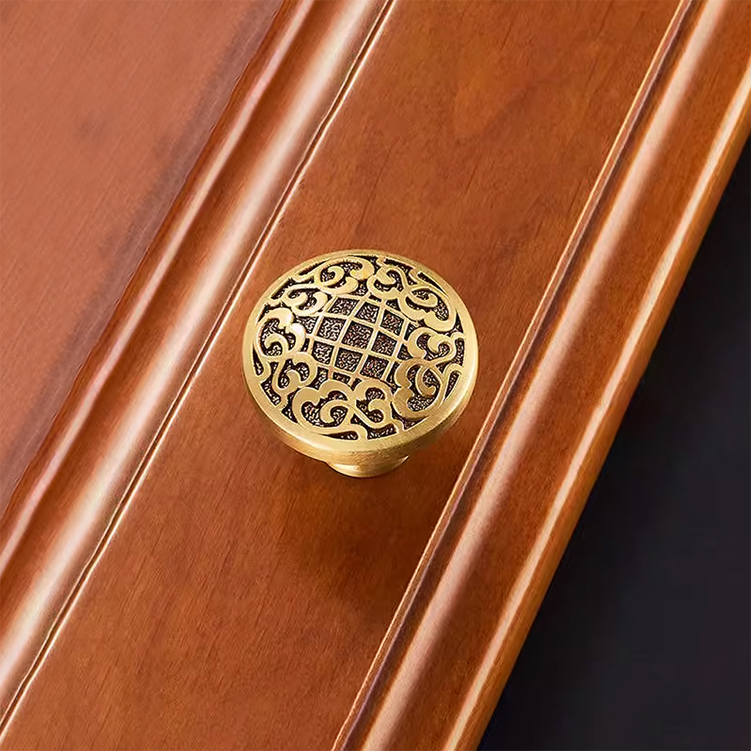 Tay nắm tủ bằng đồng