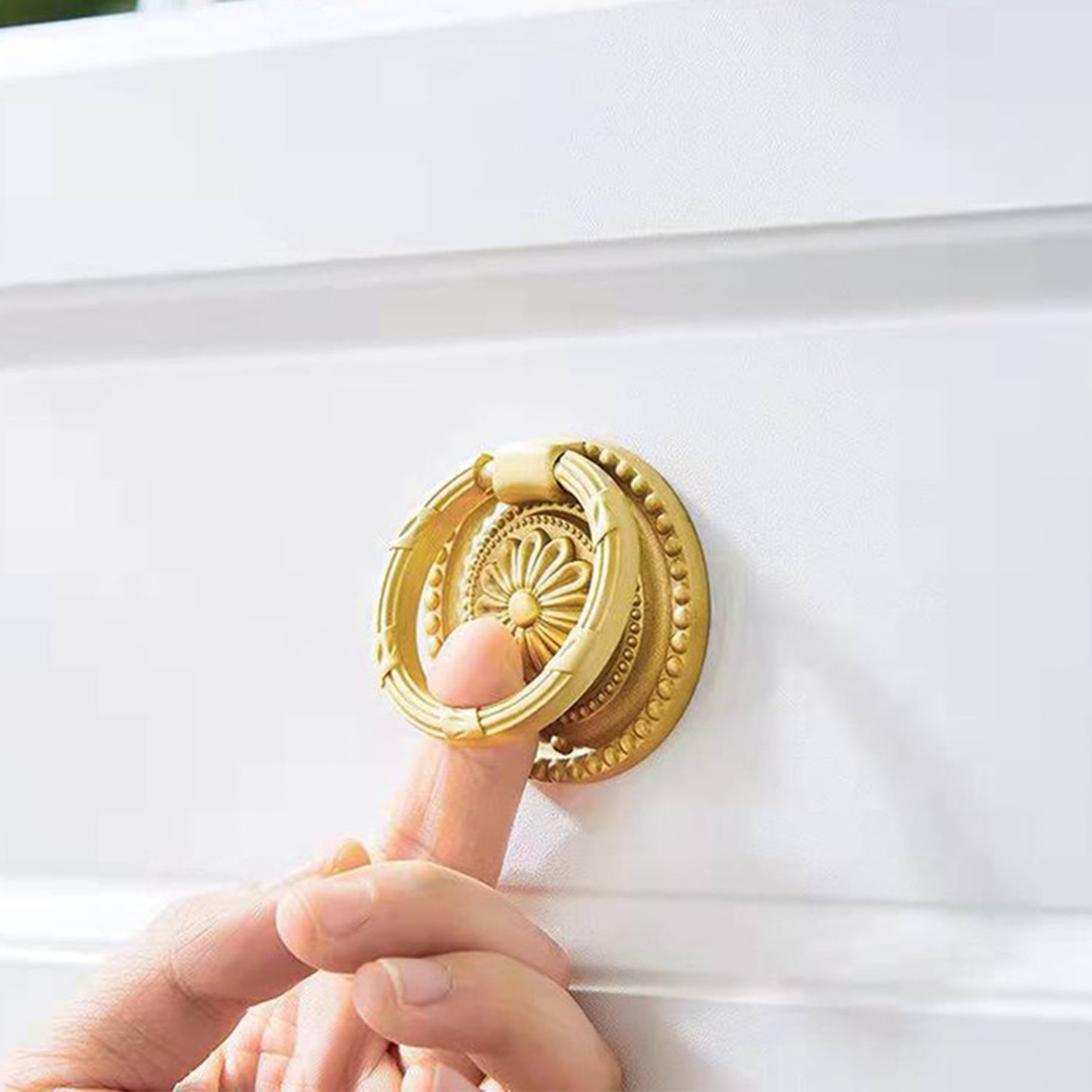 Tay nắm tủ bằng đồng