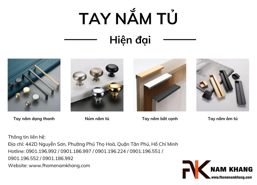 Bạn đang tìm kiếm chiếc chìa khóa hoàn hảo để mở ra không gian sống hiện đại và sang trọng? Tay nắm tủ, dù là chi tiết nhỏ bé, lại đóng vai trò quan trọng trong việc tạo nên một không gian sống hoàn hảo.