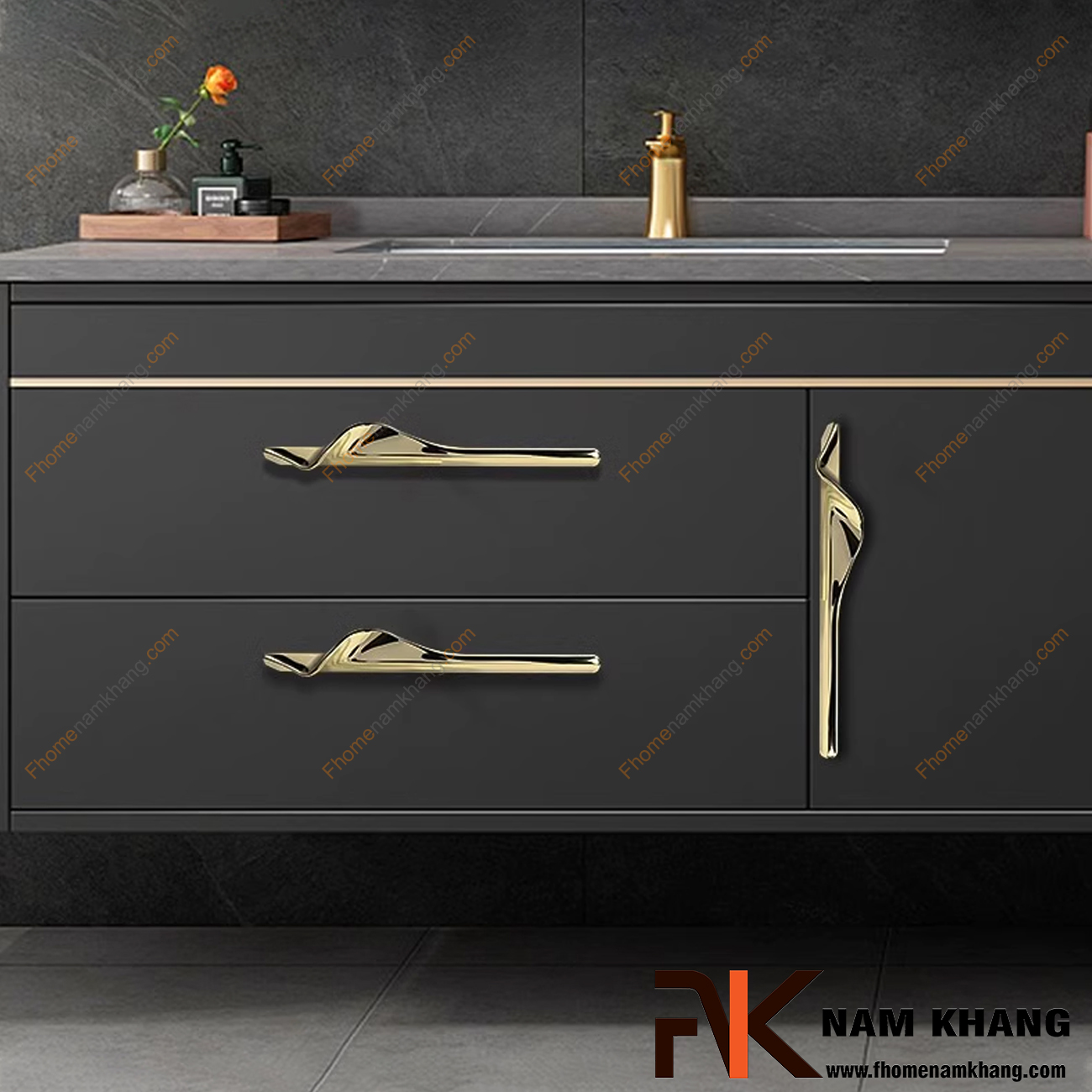 Tay nắm tủ hợp kim kẽm