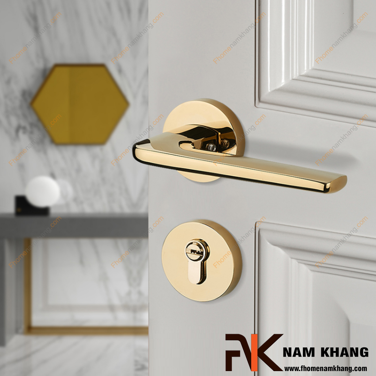 Khóa cửa tay gạt