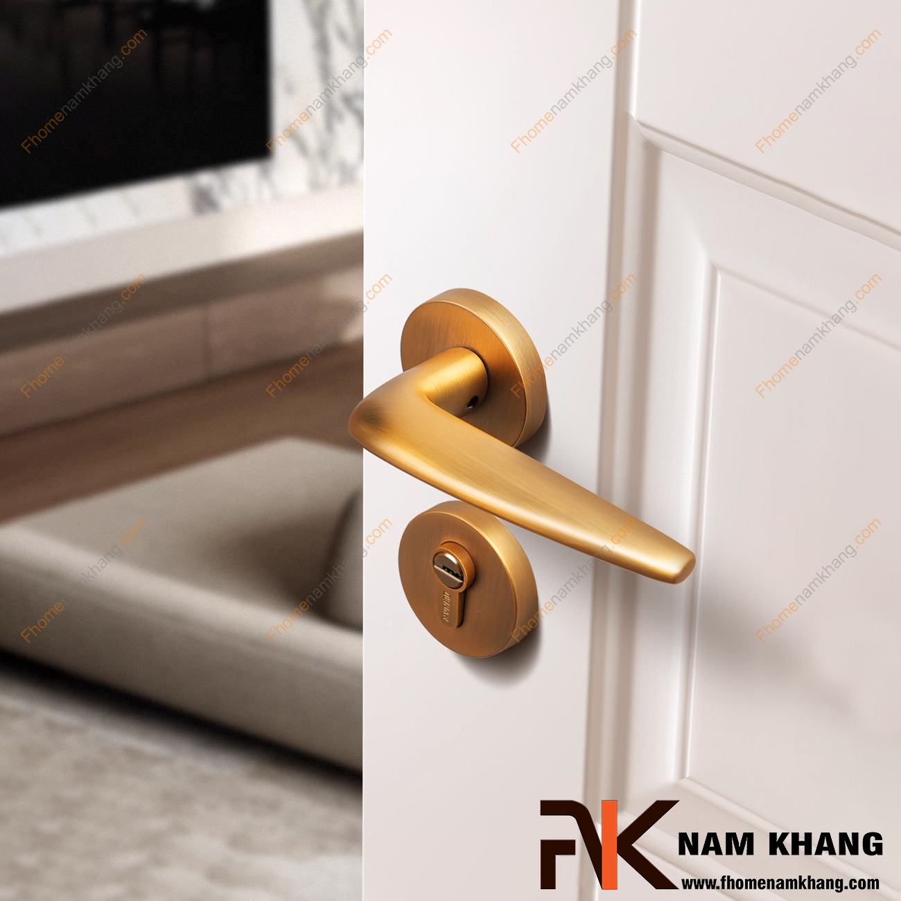 Khóa cửa tay gạt