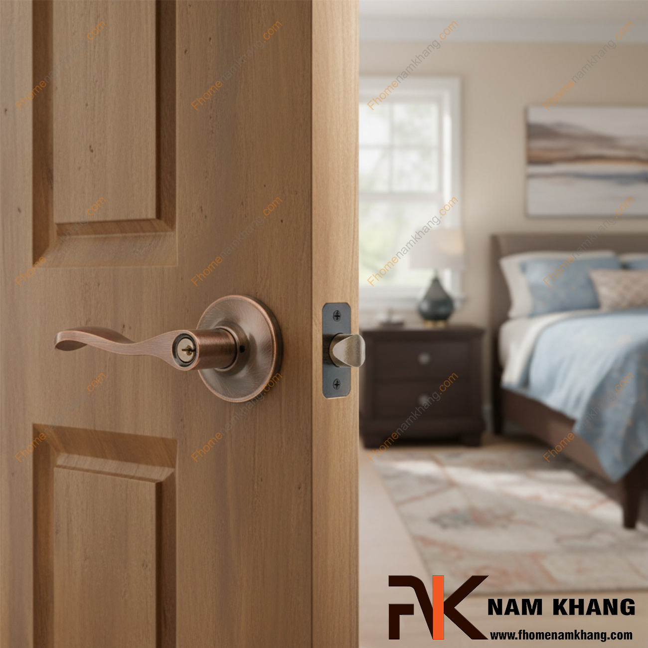 Khóa cửa tay gạt
