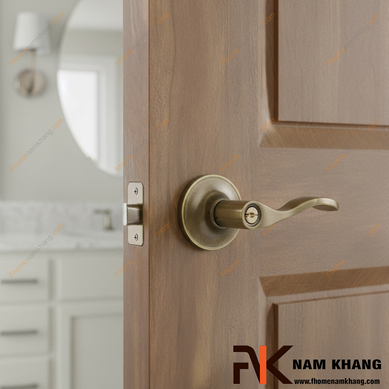 Khóa cửa tay gạt