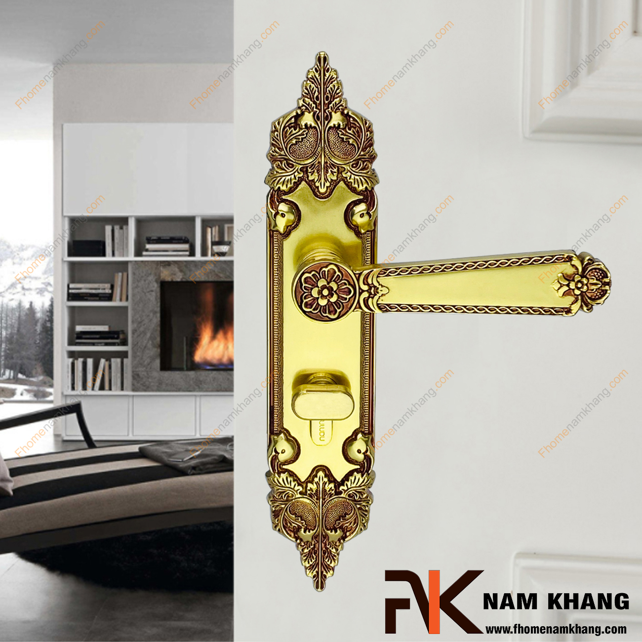 Khóa cửa tay gạt