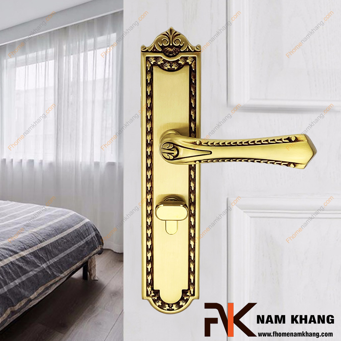 Khóa cửa tay gạt