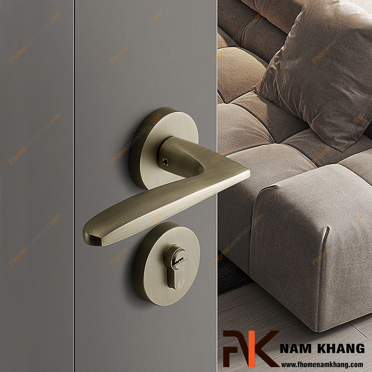 Khóa cửa tay gạt