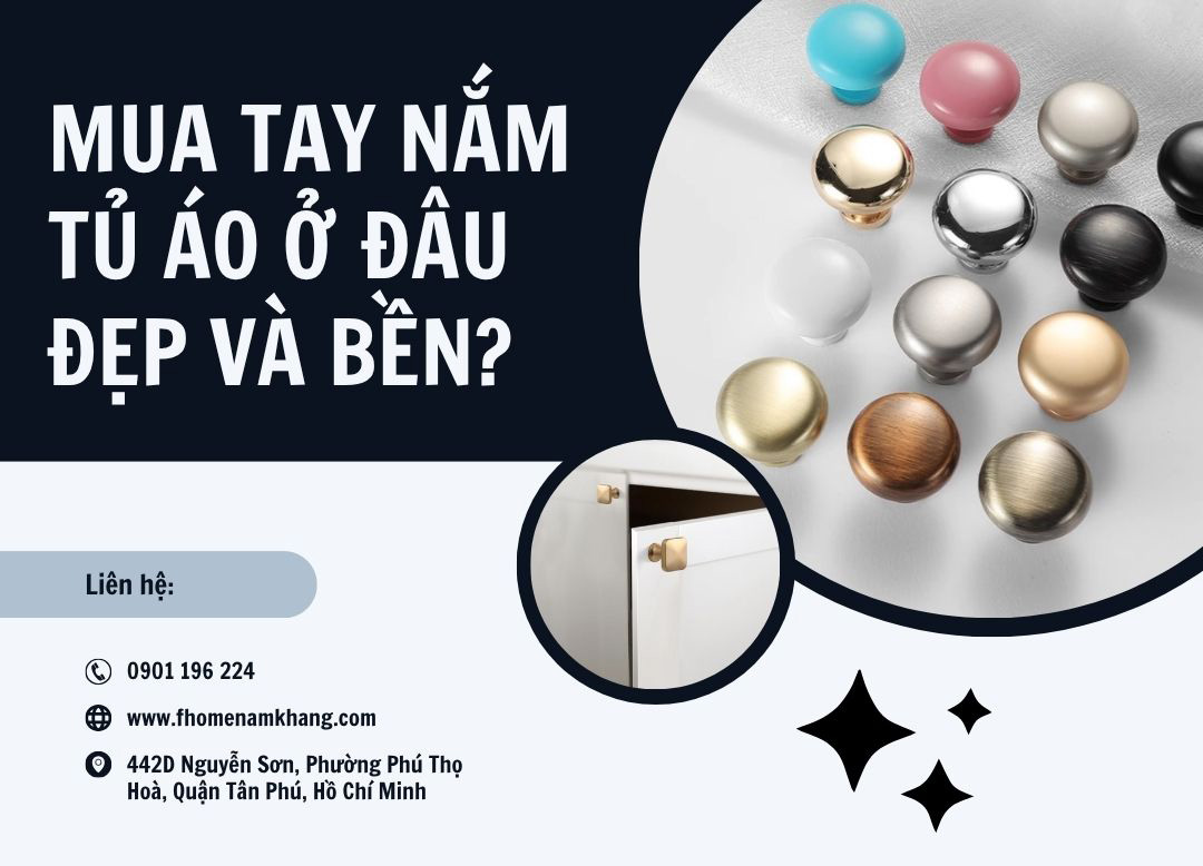 Tay nắm tủ áo