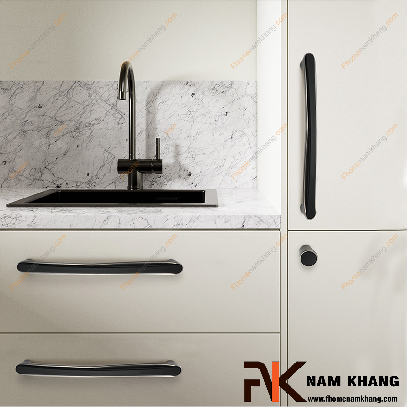 Tay nắm tủ hợp kim kẽm