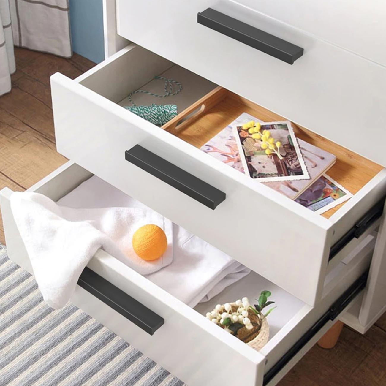 Tay nắm tủ dạng thanh cao cấp NK406