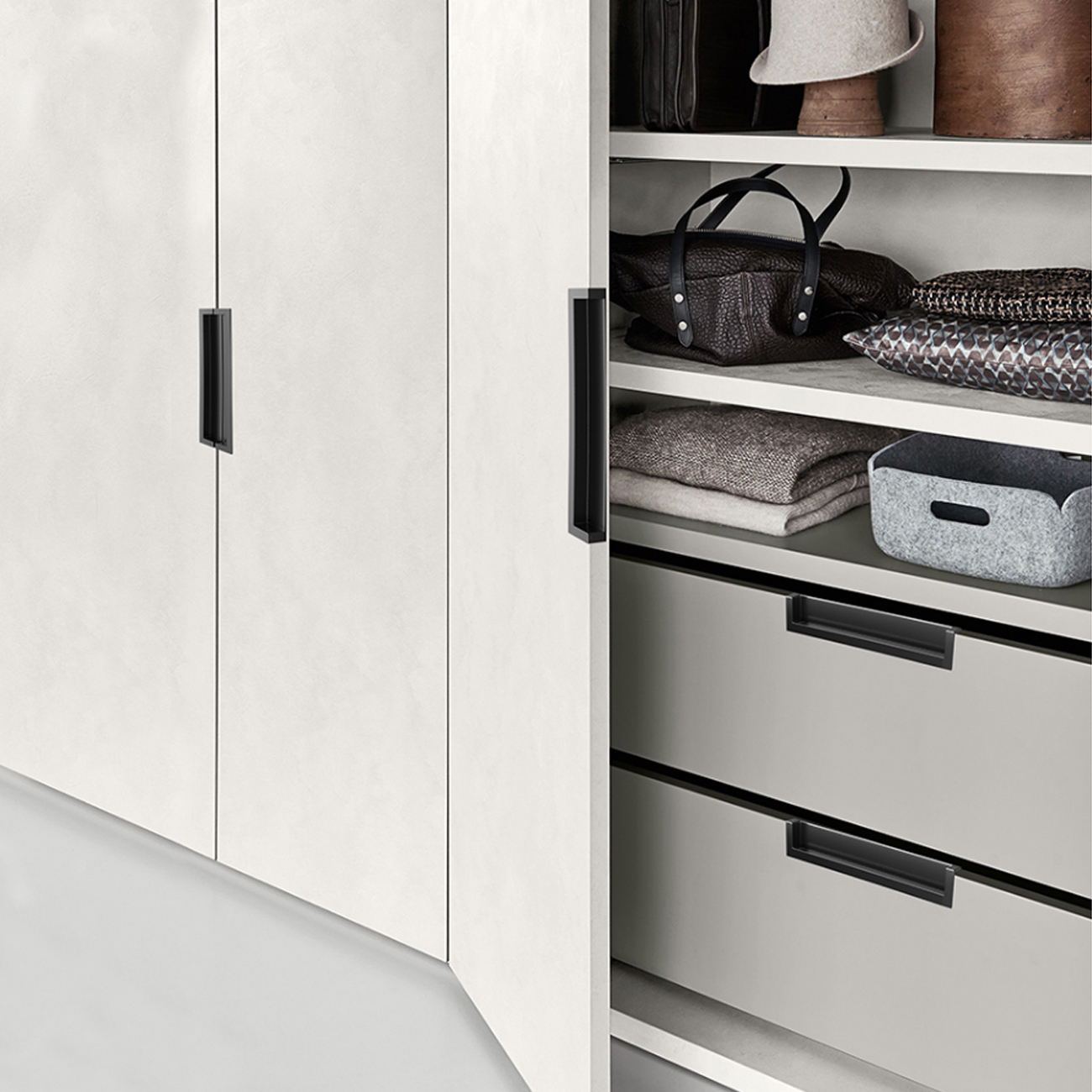 Tay nắm tủ dạng bắt cạnh NK410