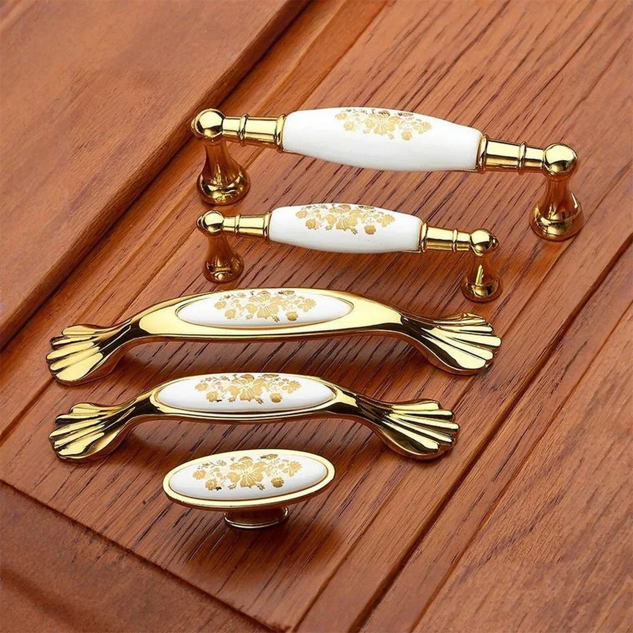 Tay nắm tủ sứ cao cấp NK019