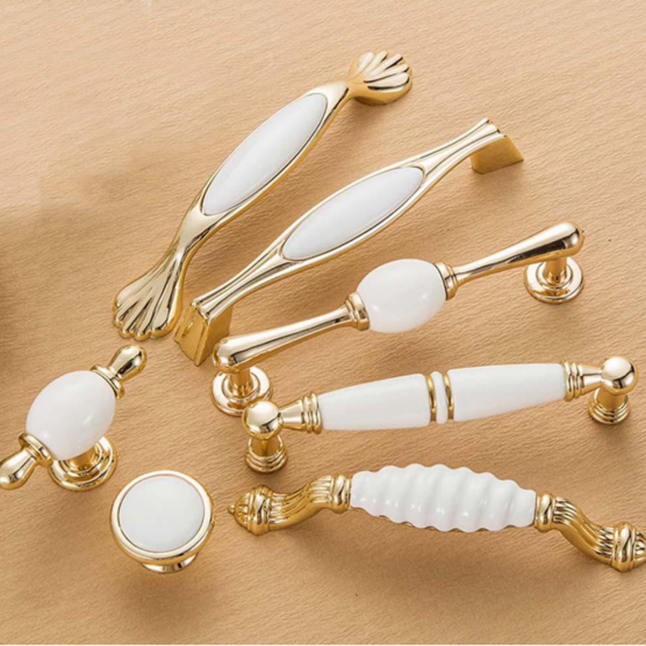 Tay nắm tủ sứ cao cấp