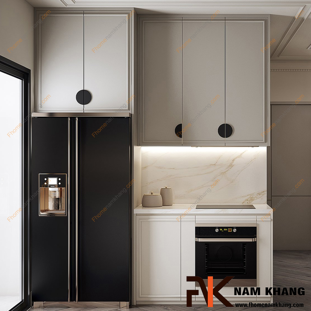 Tay nắm tủ hợp kim