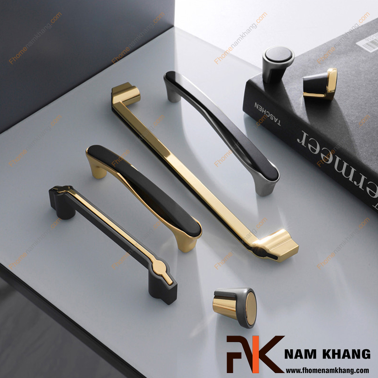 Tay nắm tủ hợp kim