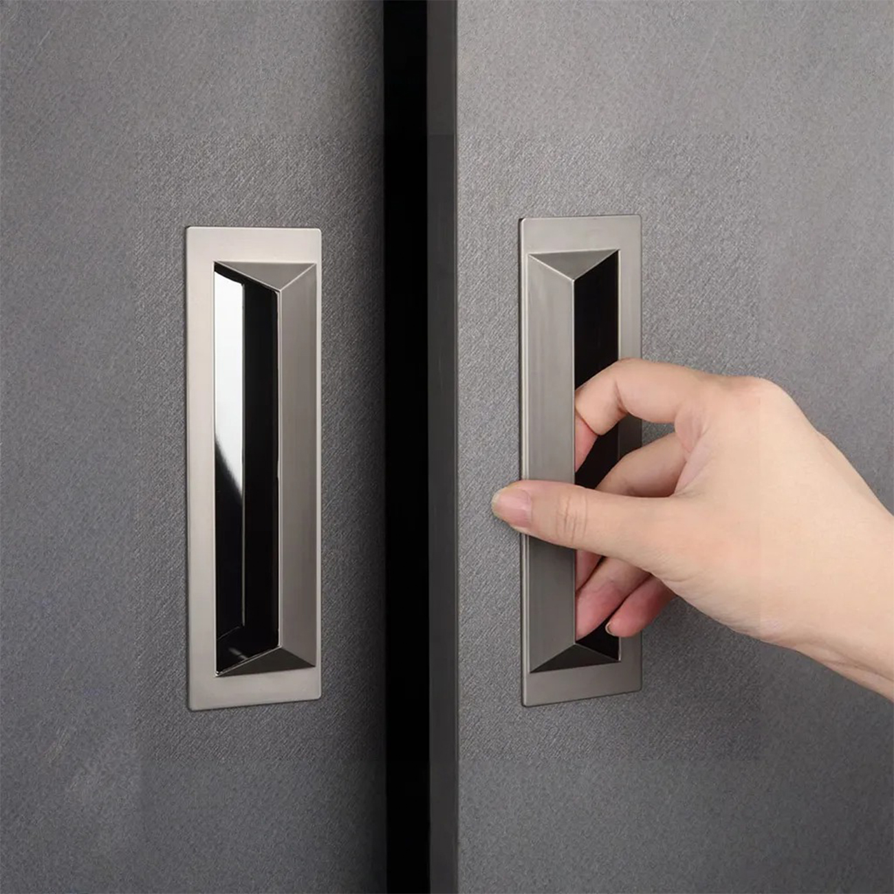 Tay nắm âm tủ cao cấp NK223