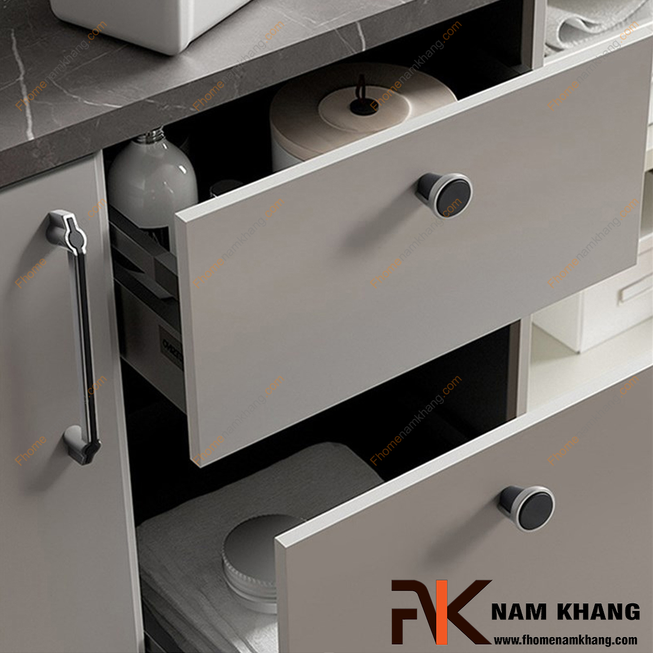 Tay nắm tủ hợp kim