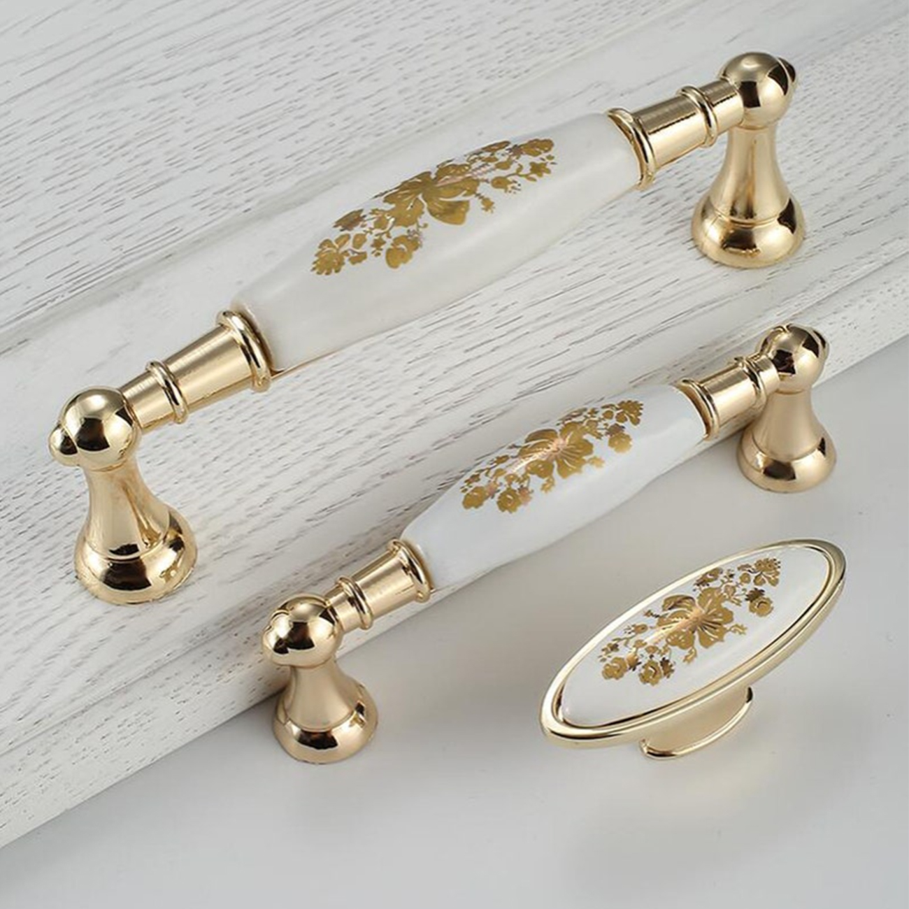 Tay nắm tủ sứ cao cấp NK361