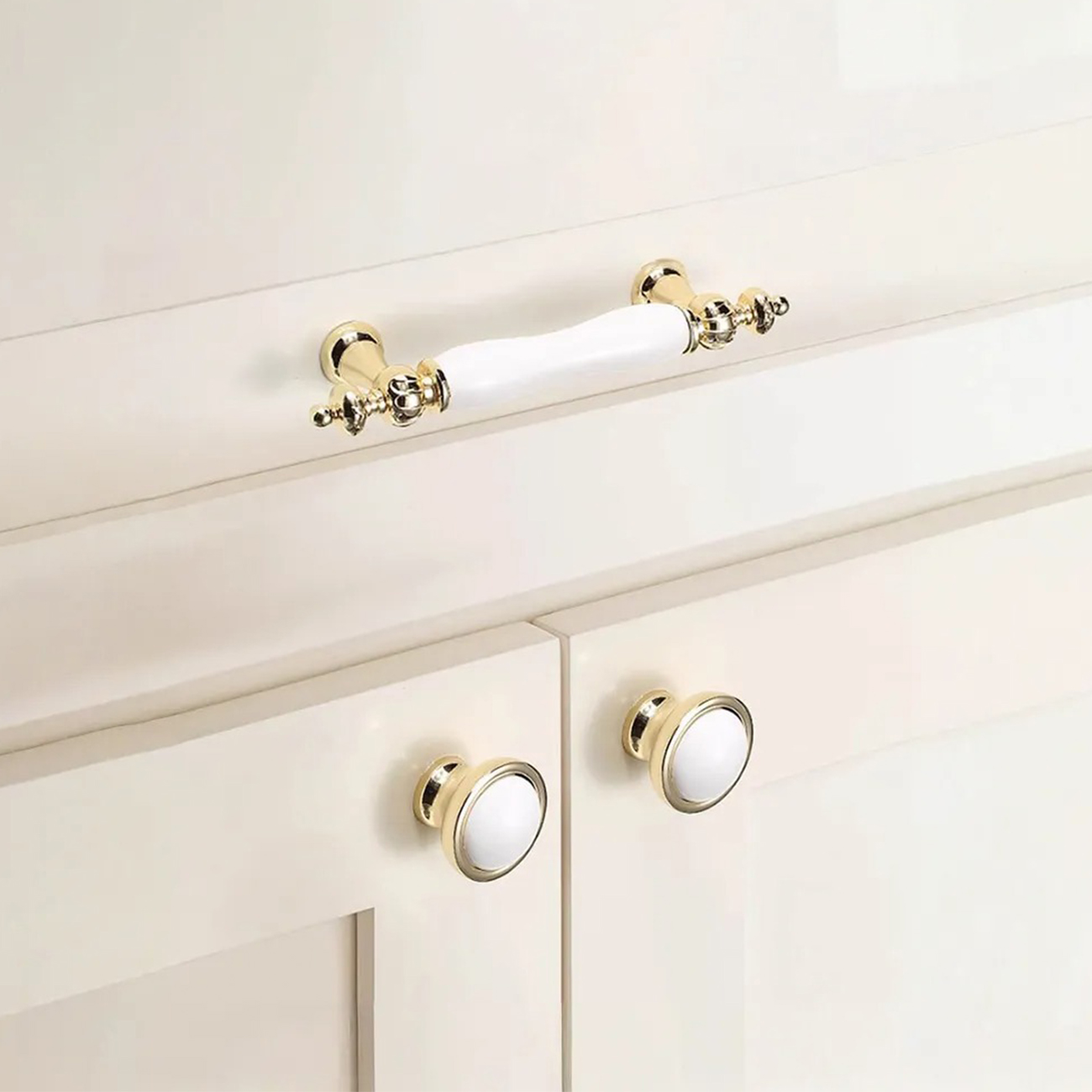 Tay nắm tủ phối sứ cao cấp NK324