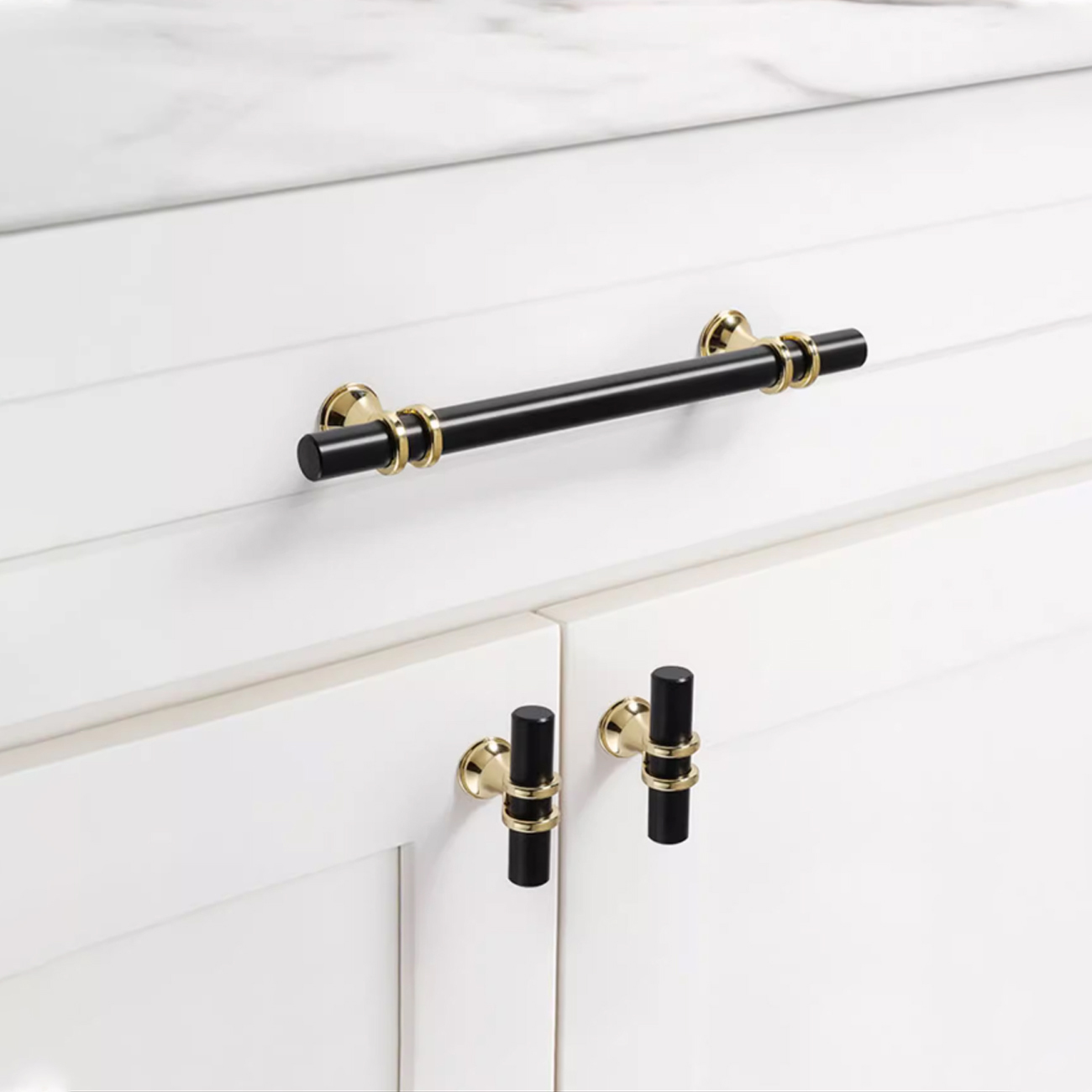 Tay nắm tủ cao cấp dạng thanh tròn NK207