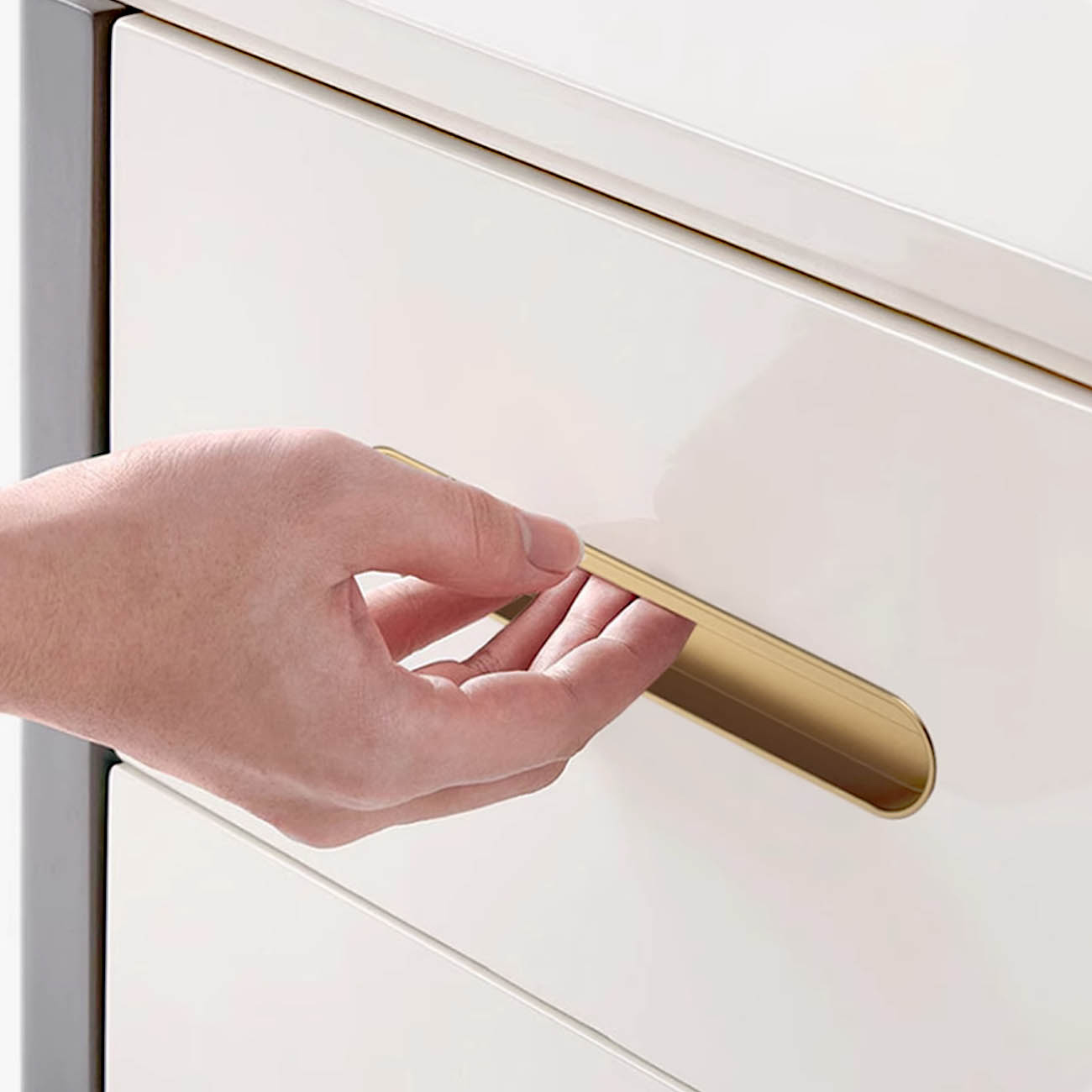Tay nắm âm tủ cao cấp NK301T