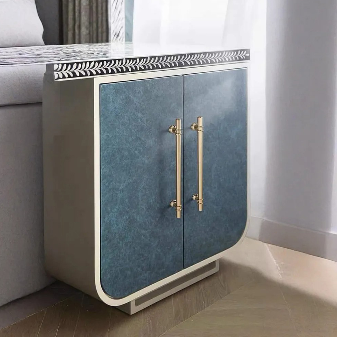 Tay nắm tủ thanh tròn cao cấp NK207