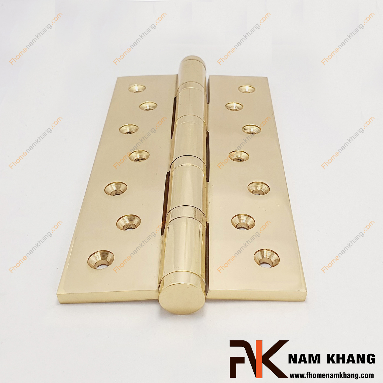 Bản lề cửa bằng đồng cao cấp màu đồng vàng NK308N-20DO là phụ kiện không thể thiếu của cửa, đóng vai trò nâng cao tuổi thọ cho các cánh cửa.
