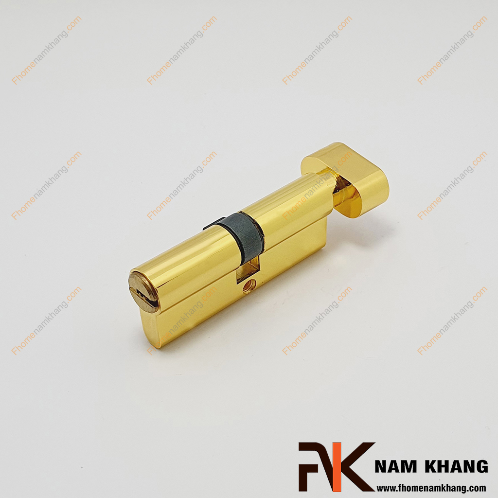 Củ khóa cửa thông phòng chất liệu hợp kim màu vàng NK261TPHK-7PVD là dạng phụ kiện rời được sử dụng để lắp đặt hoặc thay thế củ khóa cửa bị lỗi của các bộ khóa cửa phân thể và các dạng cửa phòng.