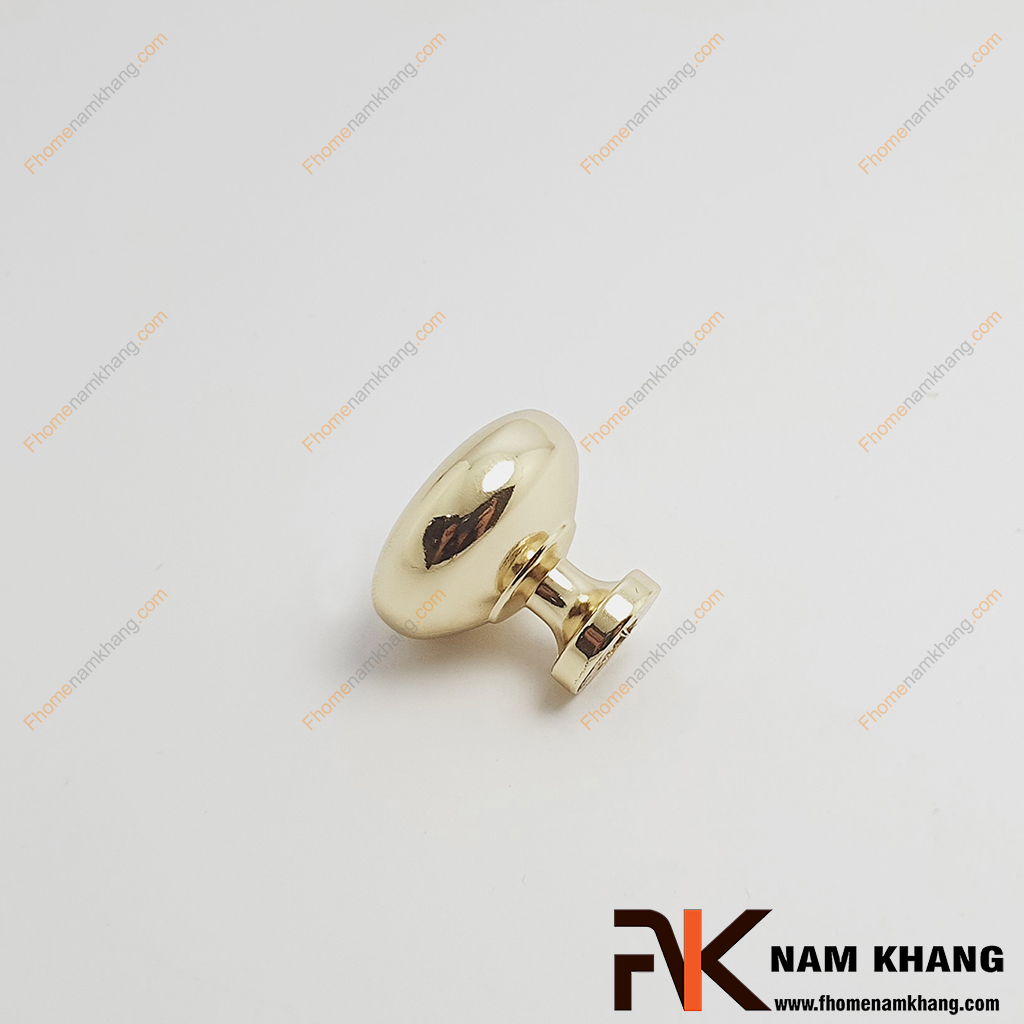 Núm tròn tủ màu vàng bóng NK172LS-V - một tay nắm cửa tủ dạng núm tròn, được thiết kế theo phong cách đơn giản.