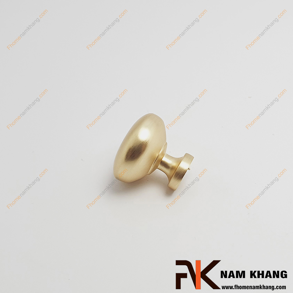 Núm tròn tủ màu vàng mờ NK172LS-VX - một tay nắm cửa tủ dạng núm tròn, được thiết kế theo phong cách đơn giản.