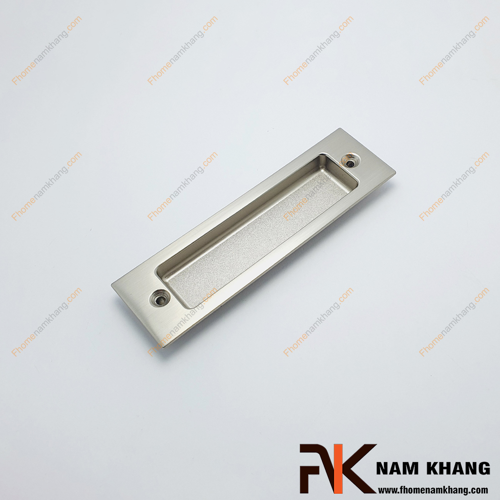 Tay nắm âm cửa tủ dạng chữ nhật ghi bạc NK099-112B đây là một mẫu tay nắm âm cửa tủ dạng chữ nhật, được thiết kế theo phong cách tối giản và hiện đại.