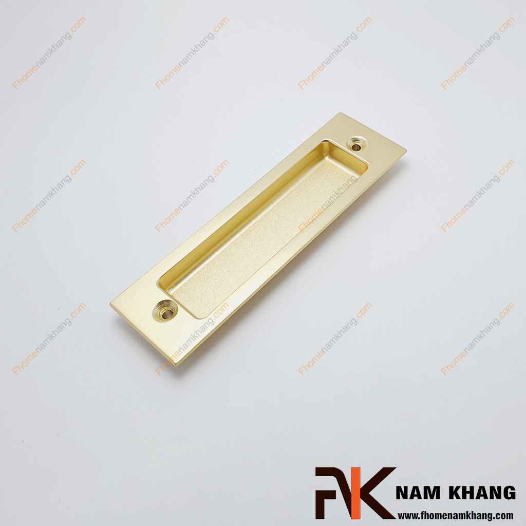 Tay nắm âm cửa tủ dạng chữ nhật màu vàng mờ NK099-112VM đây là một mẫu tay nắm âm cửa tủ dạng chữ nhật, được thiết kế theo phong cách tối giản và hiện đại.