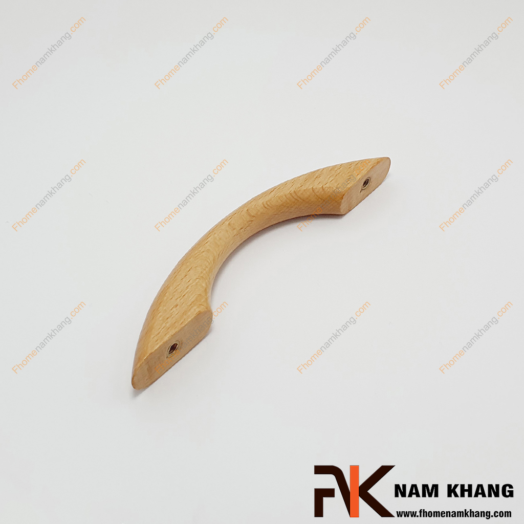 Tay nắm tủ bằng gỗ NK461T-NG, dạng tay nắm tủ nhỏ gọn bền nhẹ được làm từ chất liệu gỗ cứng và được phủ lớp màu bảo vệ trơn bóng.