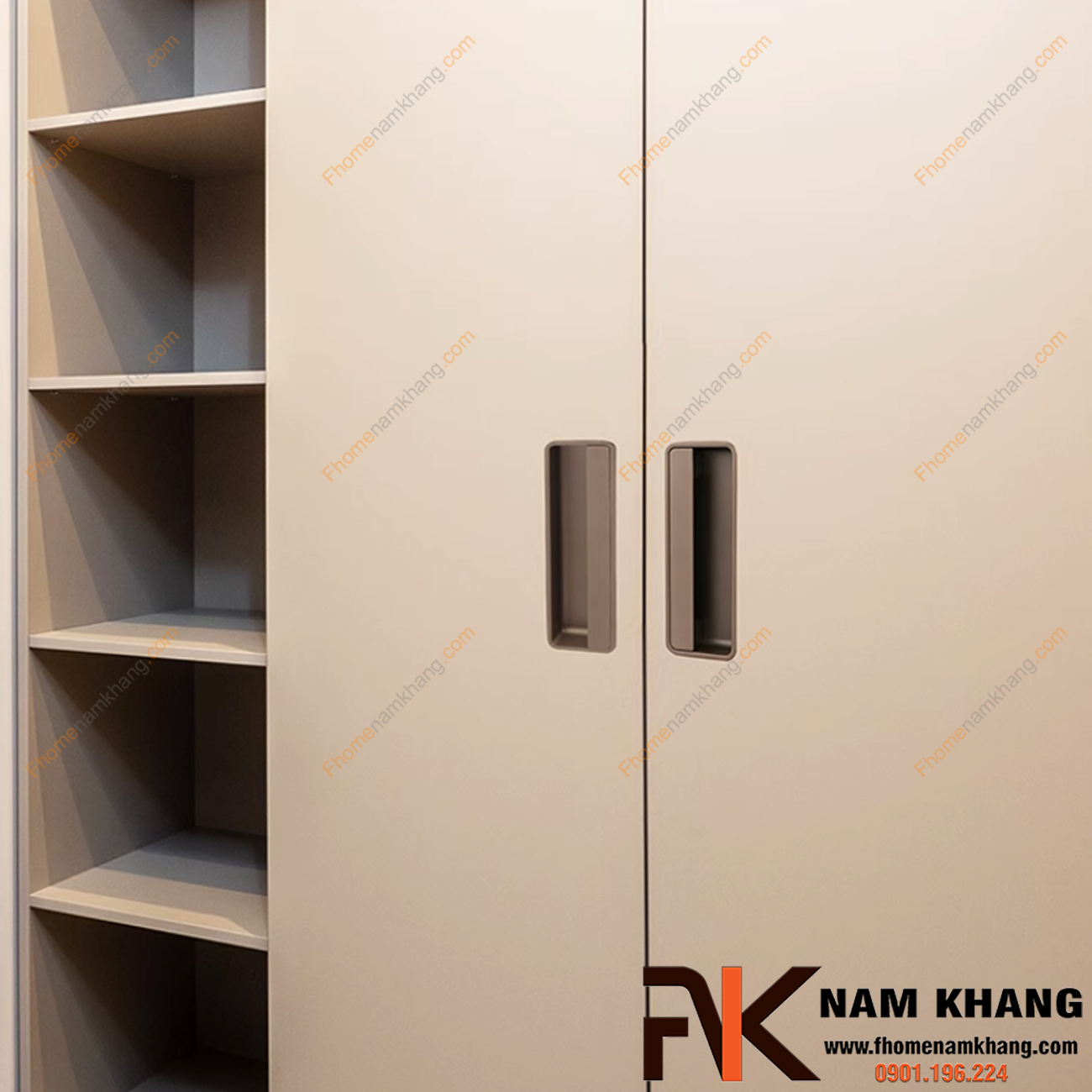 Tay nắm âm tủ cao cấp 
