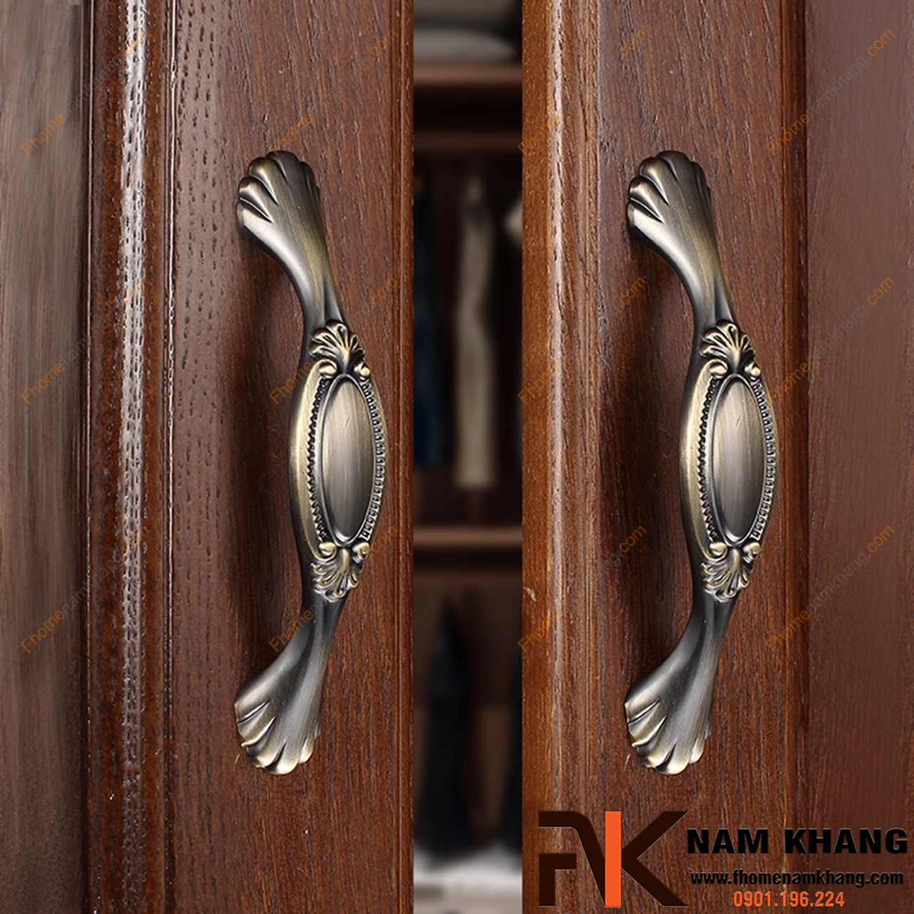 Tay nắm tủ cổ điển cao cấp 